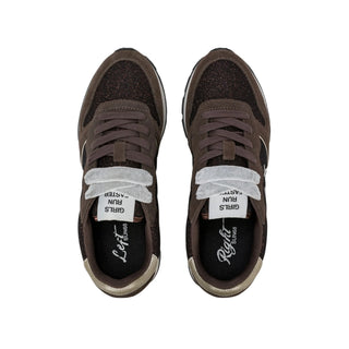 Sun68 sneakers donna Ally Glitter Textile marrone