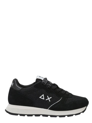 Sun68 sneakers donna Ally Glitter Textile nero