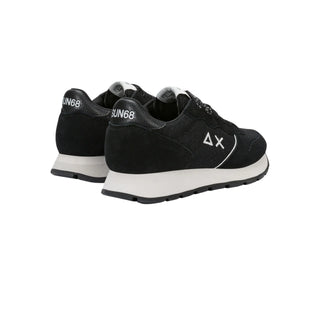 Sun68 sneakers donna Ally Glitter Textile nero