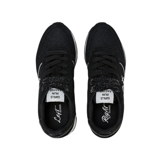 Sun68 sneakers donna Ally Glitter Textile nero