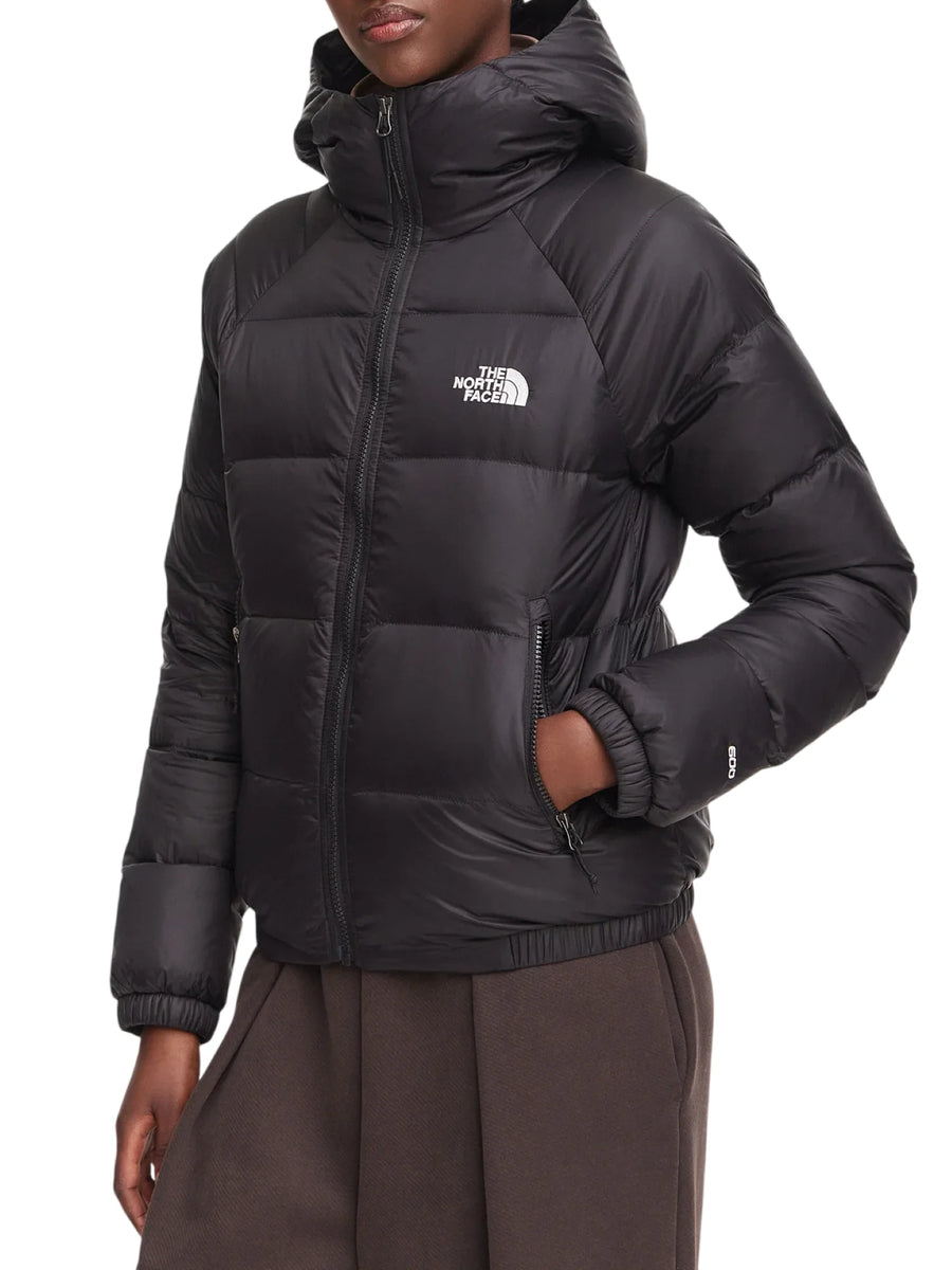 The North Face piumino donna con cappuccio Hydrenalite nero