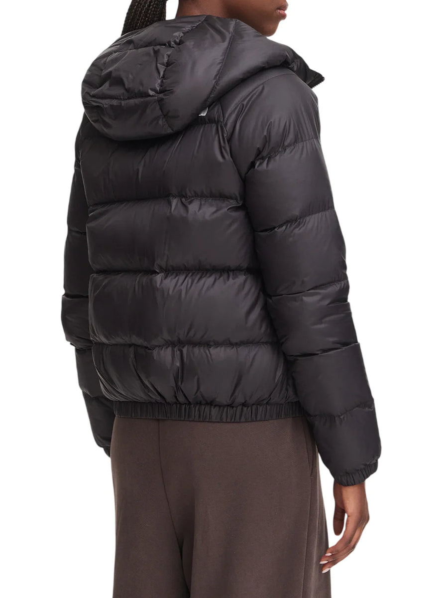 The North Face piumino donna con cappuccio Hydrenalite nero