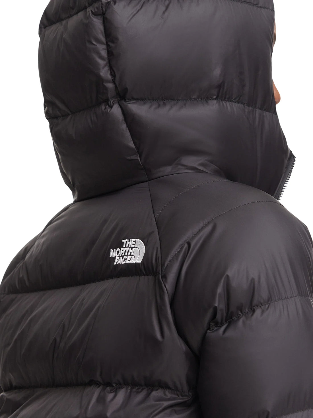 The North Face piumino donna con cappuccio Hydrenalite nero