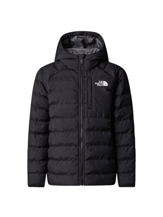 The North Face giubbino imbottito reversibile bambino unisex Perrito nero grigio NF0A88TW WOO1 THE NORTH FACE 
