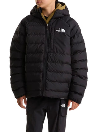 The North Face giubbino imbottito reversibile bambino unisex Perrito nero grigio NF0A88TW WOO1 THE NORTH FACE 
