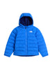 The North Face giubbino imbottito reversibile Perrito bambino con cappuccio blu azzurro