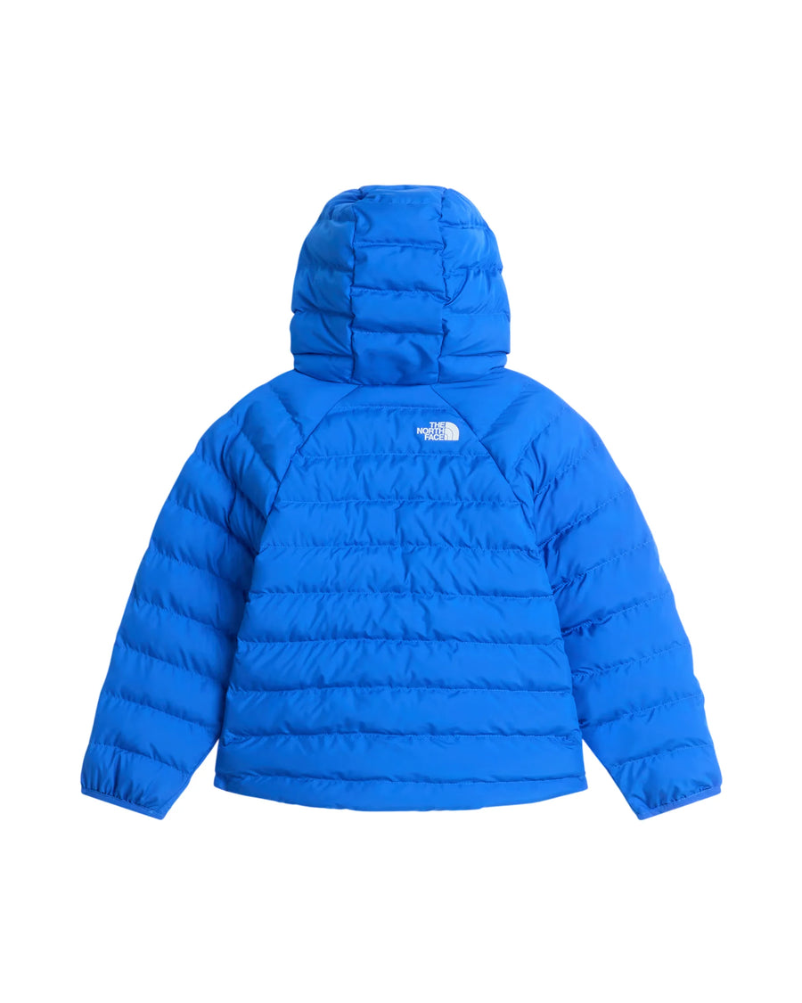 The North Face giubbino imbottito reversibile Perrito bambino con cappuccio blu azzurro