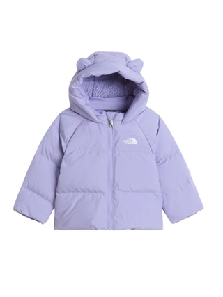 The North Face piumino neonata trapuntato con cappuccio lilla NF0A88W2 NO51 THE NORTH FACE 