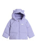 The North Face piumino neonata trapuntato con cappuccio lilla