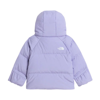 The North Face piumino neonata trapuntato con cappuccio lilla NF0A88W2 NO51 THE NORTH FACE