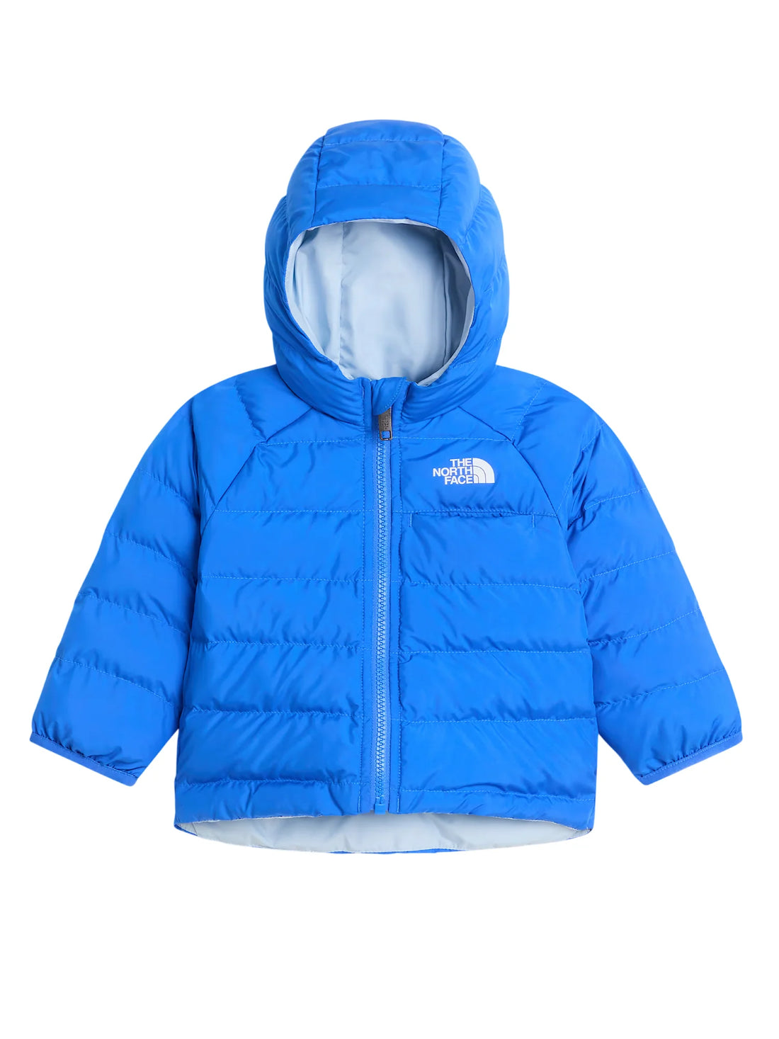 The North Face giubbino imbottito Perrito reversibile neonato celeste