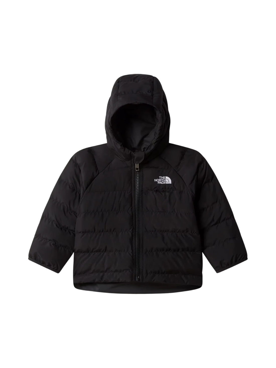 The North Face giubbino imbottito Perrito reversibile neonato nero grigio