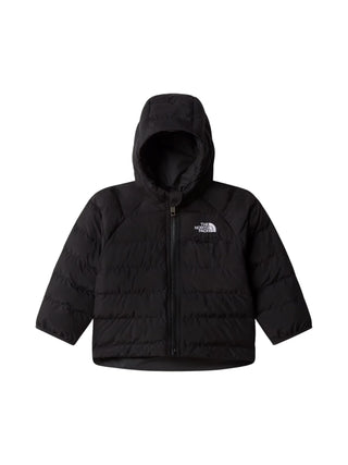 The North Face giubbino imbottito Perrito reversibile neonato nero grigio NF0A88W3 WOO1 THE NORTH FACE 
