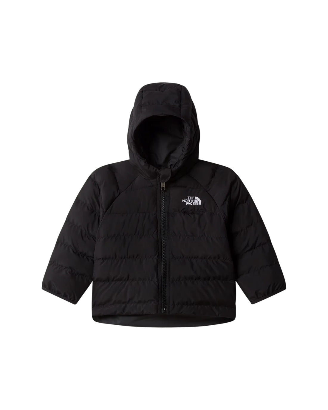The North Face giubbino imbottito Perrito reversibile neonato nero grigio