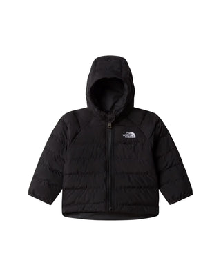The North Face giubbino imbottito Perrito reversibile neonato nero grigio NF0A88W3 WOO1 THE NORTH FACE 