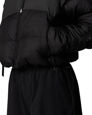 The North Face piumino crop donna Saikuru nero NF0A89JC KT01 THE NORTH FACE