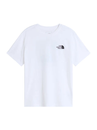 The North Face T-shirt manica corta unisex bambino bianco NF0A8CVA FN41 THE NORTH FACE 