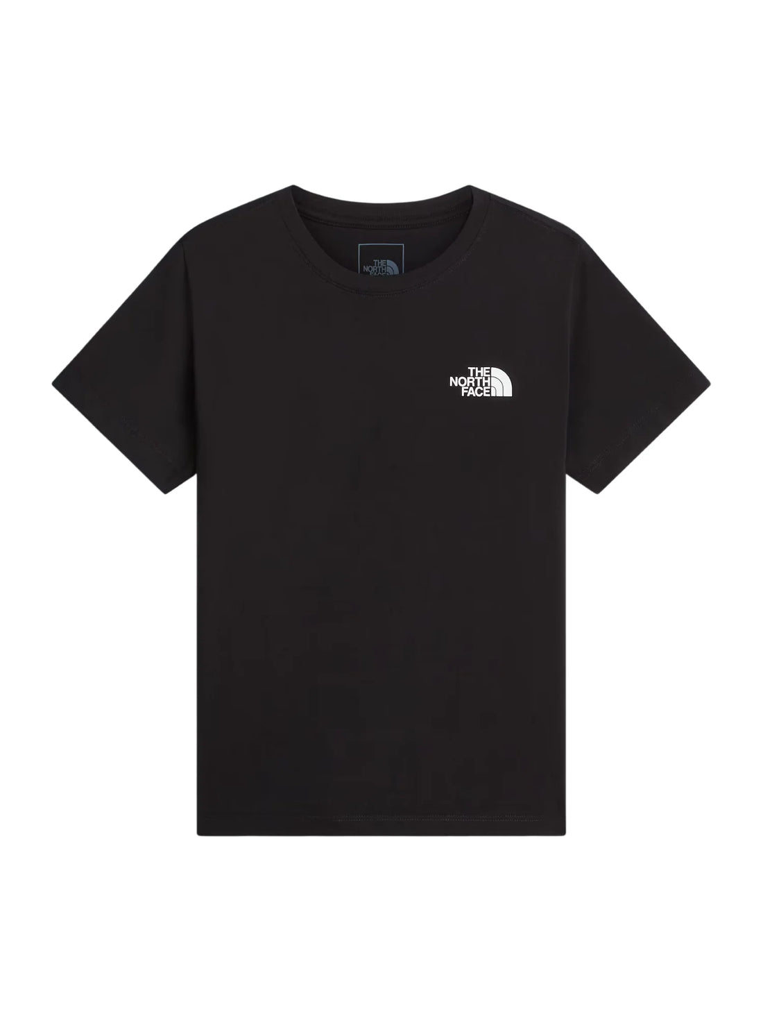 The North Face T-shirt unisex bambino manica corta nero