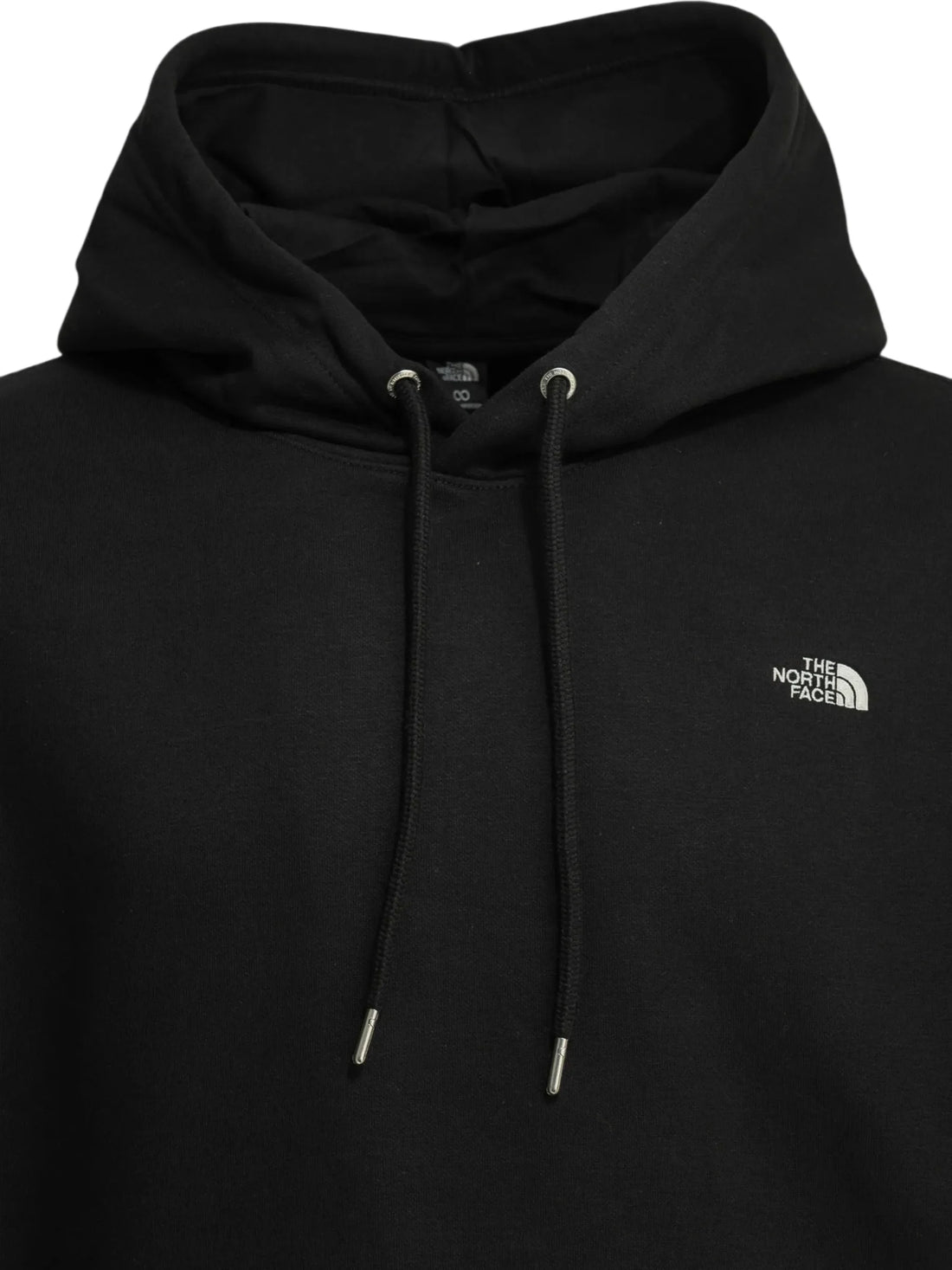 The North Face felpa con cappuccio felpata uomo nero