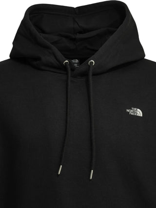 The North Face felpa con cappuccio felpata uomo nero NF0A8CW7 JK31 THE NORTH FACE