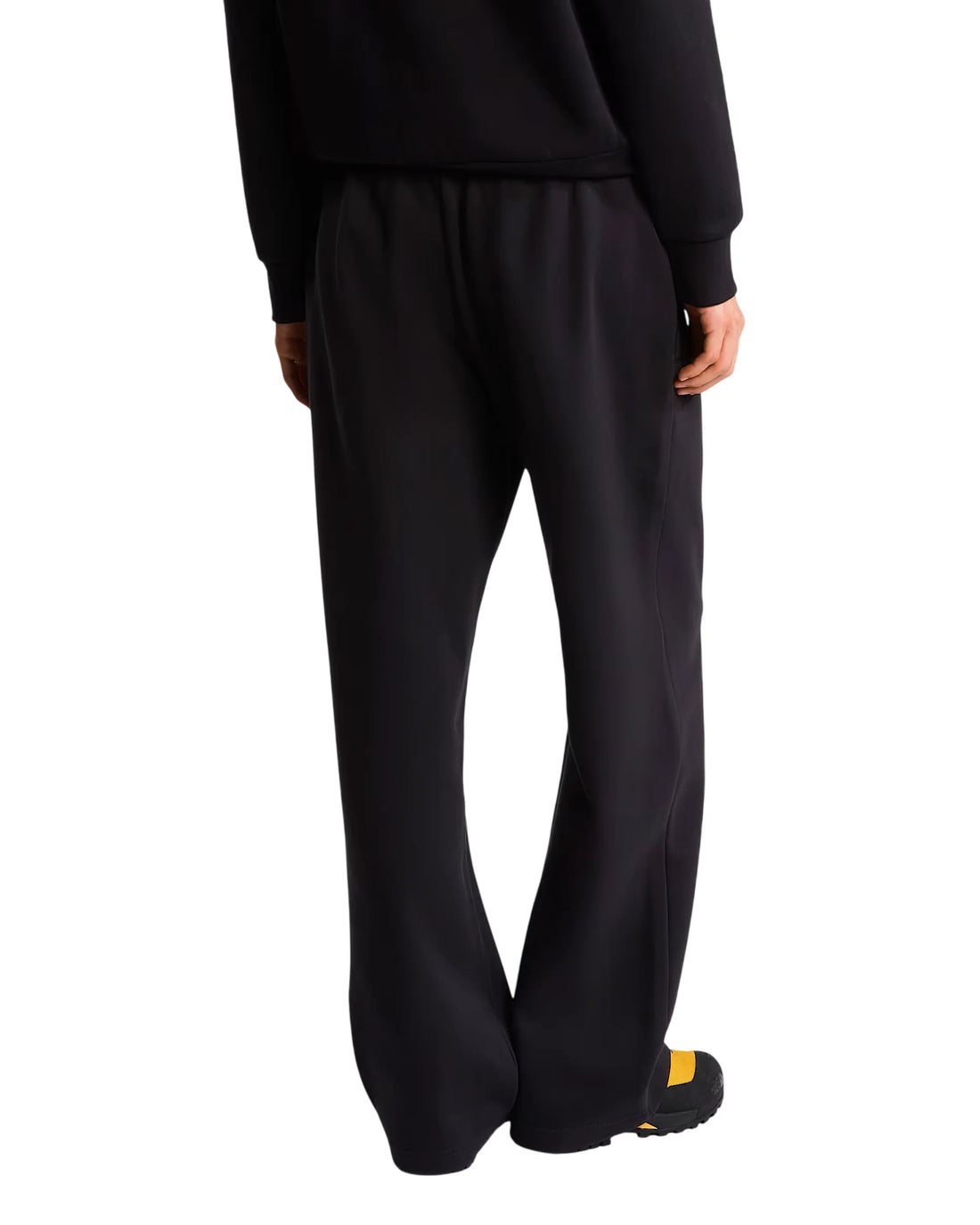 The North Face pantaloni donna Essential in cotone felpato nero