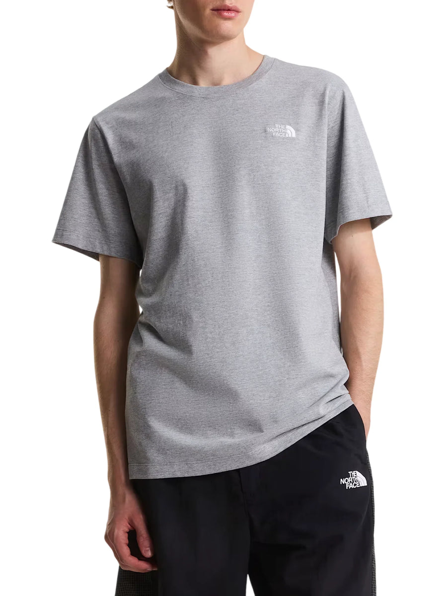 The North Face T-shirt uomo manica corta Simple Dome grigio