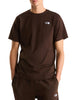 The North Face T-shirt uomo manica corta Simple Dome marrone