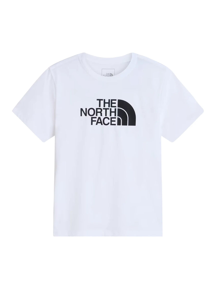 The North Face T-shirt unisex bambino manica corta bianco