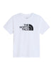 The North Face T-shirt unisex bambino manica corta bianco