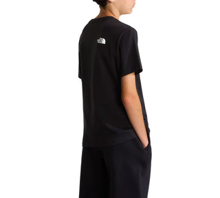 The North Face T-shirt unisex bambino manica corta nero NF0A8CZ8 JK31 THE NORTH FACE