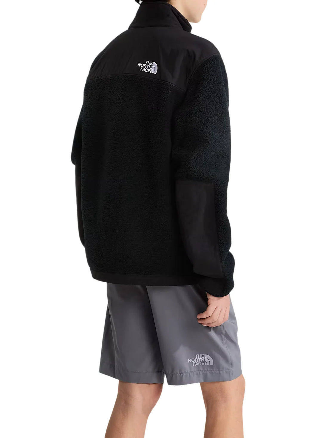 The North Face giacca con zip unisex bambino Denali nero