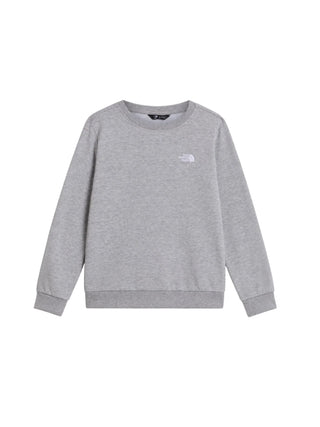 The North Face felpa unisex bambino in cotone felpato grigio NF0A8ESM CQO1 THE NORTH FACE 
