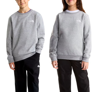 The North Face felpa unisex bambino in cotone felpato grigio NF0A8ESM CQO1 THE NORTH FACE 