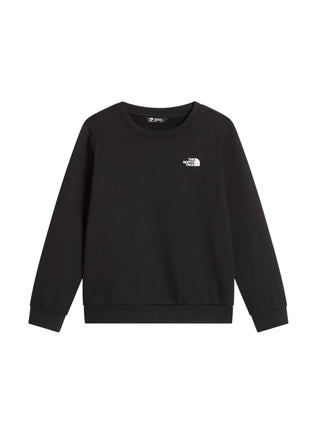 The North Face felpa unisex bambino in cotone felpato nero NF0A8ESM JK31 THE NORTH FACE 