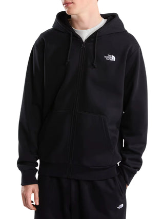 The North Face felpa con zip e cappuccio uomo nero NF0A8EU1 JK31 THE NORTH FACE 