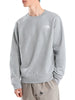 The North Face felpa uomo con stampe logo Evolution Box grigio