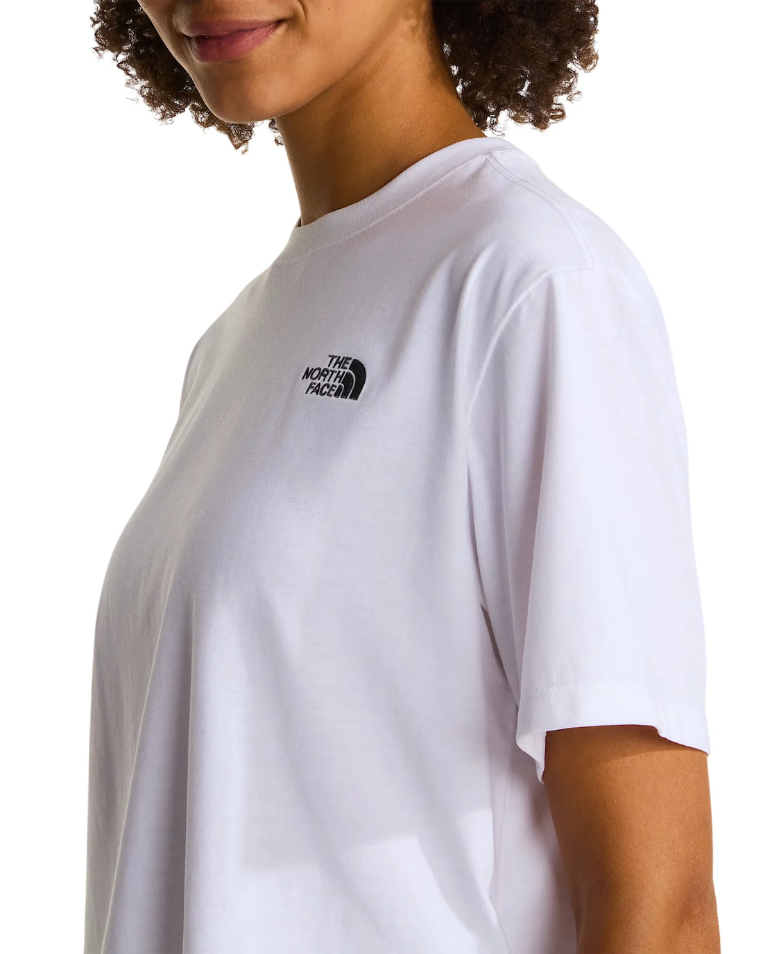 The North Face T-shirt crop donna manica corta Evolution bianco