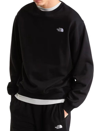 The North Face felpa uomo Essential con logo nero NF0A8FXA JK31 THE NORTH FACE 