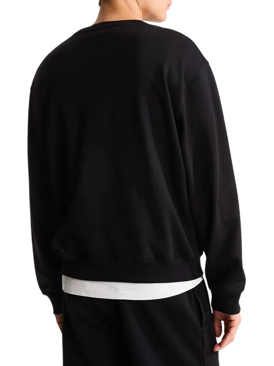 The North Face felpa uomo Essential con logo nero