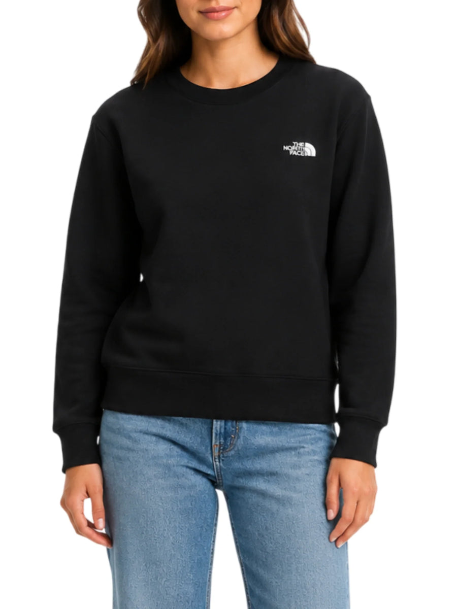 The North Face felpa donna Essential con logo nero NF0A8FXD JK31 THE NORTH FACE 