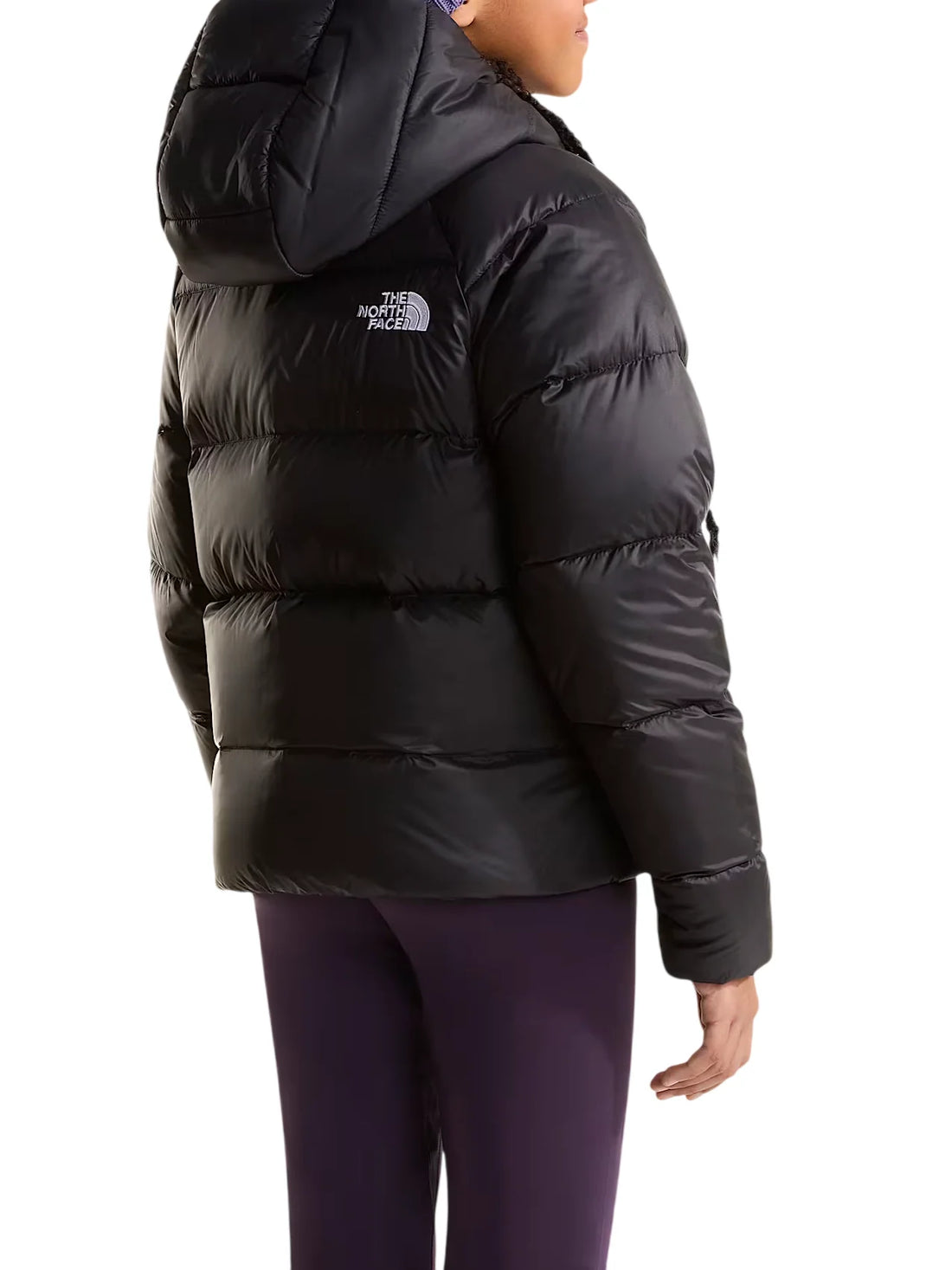 The North Face giubbino unisex bambino con cappuccio Hydrenalite nero