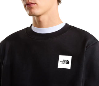 The North Face felpa uomo Box Half Dome nero NF0A8JAY JK31 THE NORTH FACE