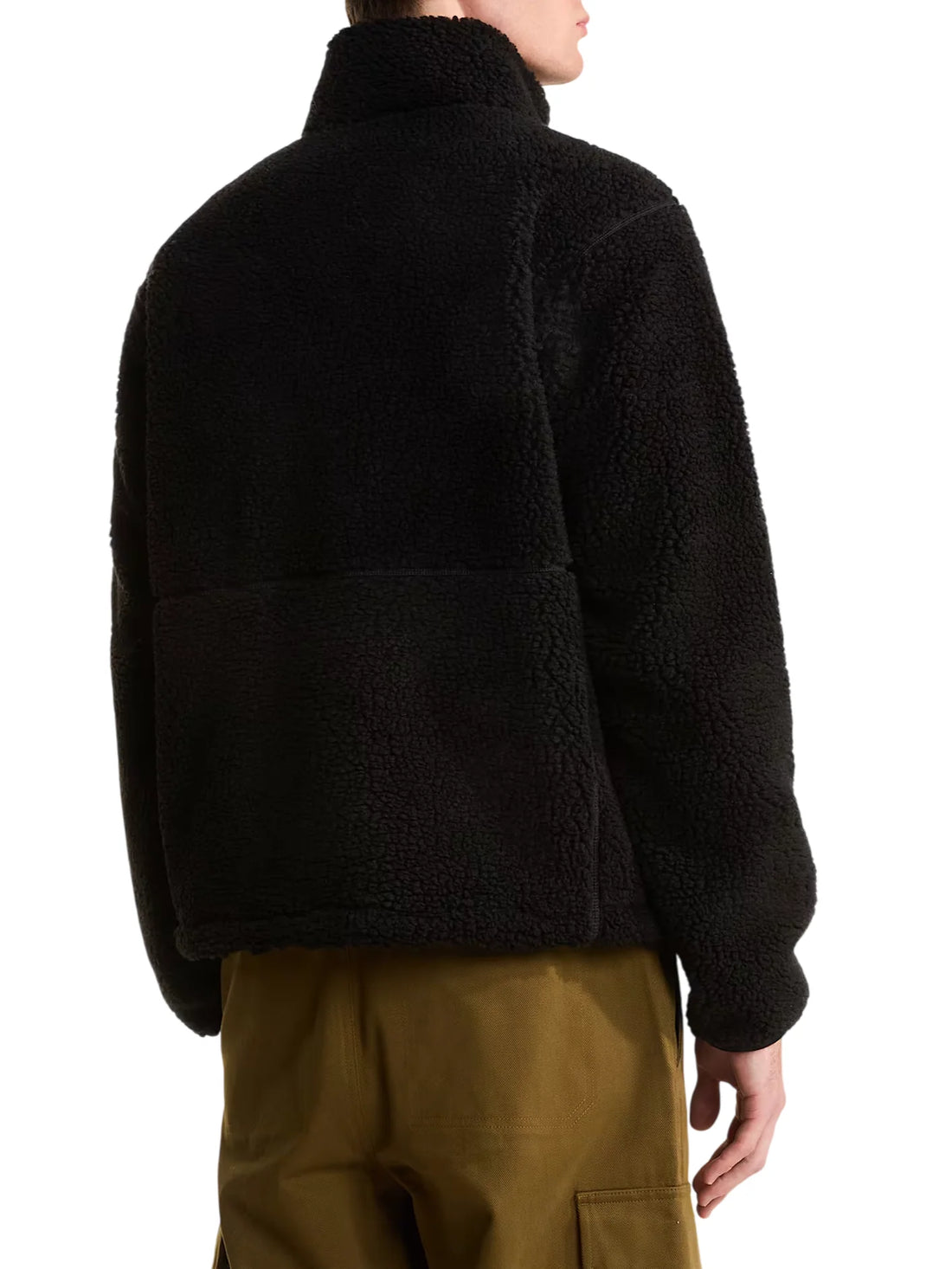 The North Face giacca uomo Extreme Pile sherpa con zip nero