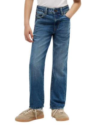 Tommy Hilfiger jeans bambino gamba straight lavaggio blu