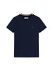 Tommy Hilfiger T-shirt manica corta bambino in piquè blu