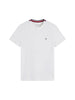 Tommy Hilfiger T-shirt manica corta bambino in piquè bianco