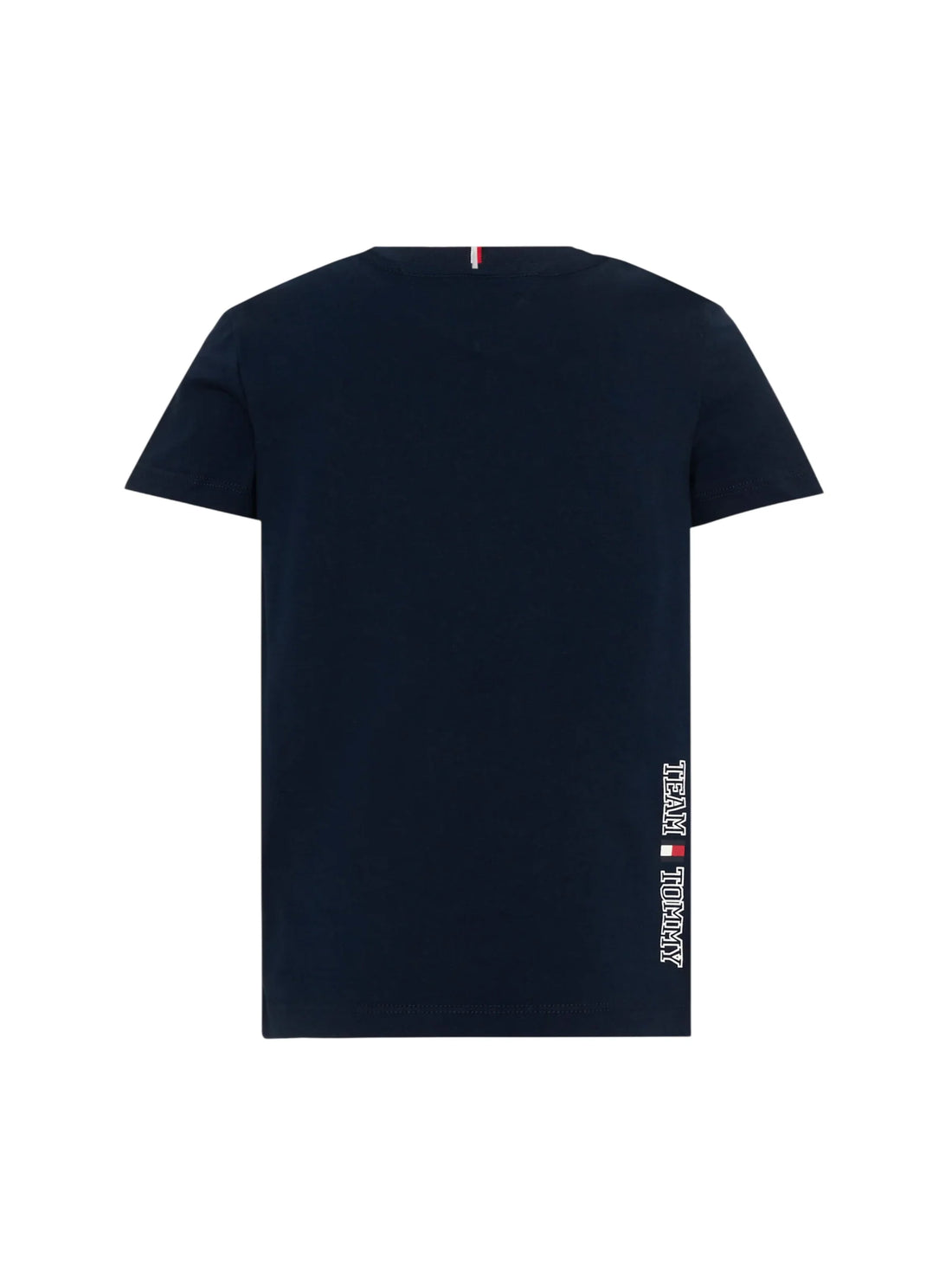 Tommy Hilfiger T-shirt manica corta bambino logo iconico blu