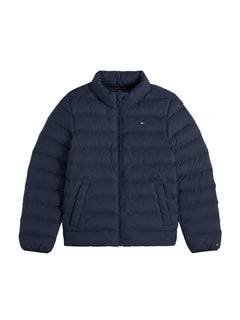 Tommy Hilfiger piumino bambino trapuntato Essential blu