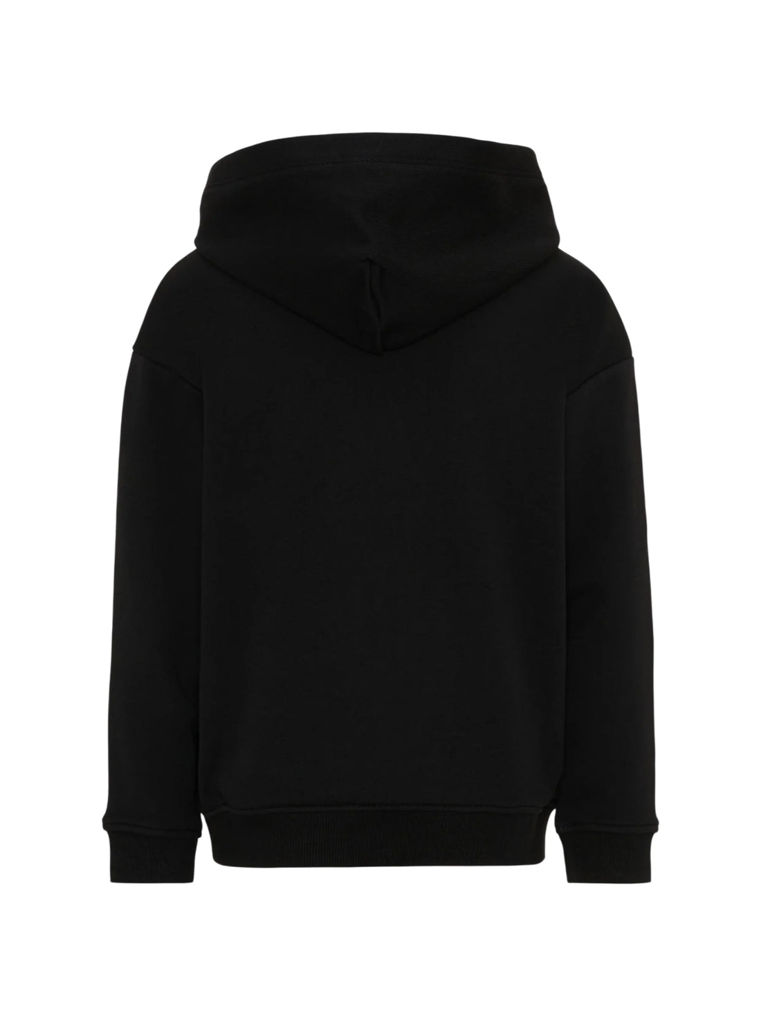 Tommy Hilfiger felpa bambino con cappuccio patch logo nero