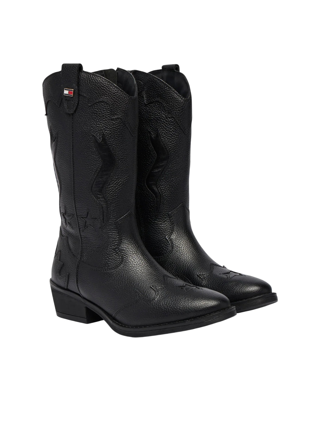 Tommy Hilfiger stivali camperos bambina con stelle nero